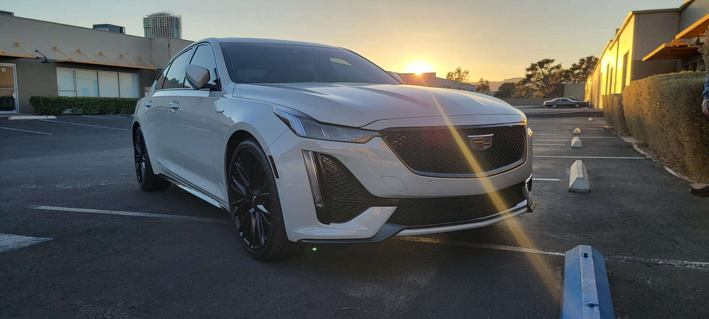 Cadillac with window tint