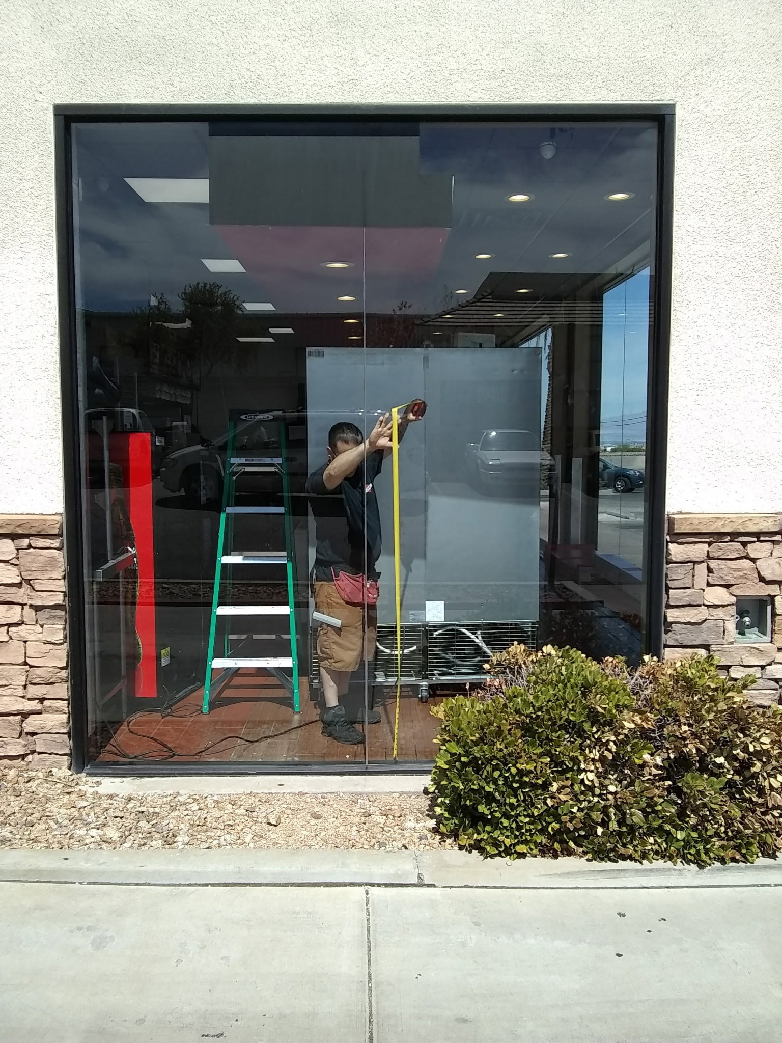 Commercial windows before tinting